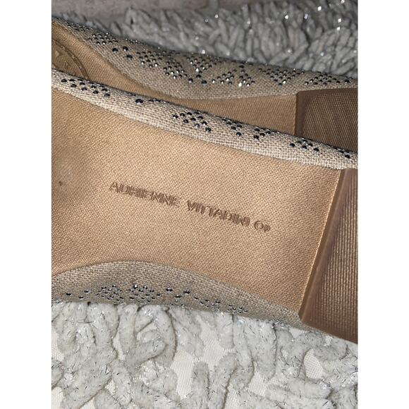 Adrienne Vittadini Gold Slip-ons Women's Size 9M - Picture 6 of 7